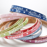 affirmation bracelet selection